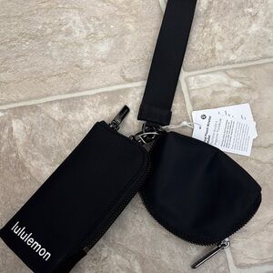Lululemon Black Wristlet Set NWT